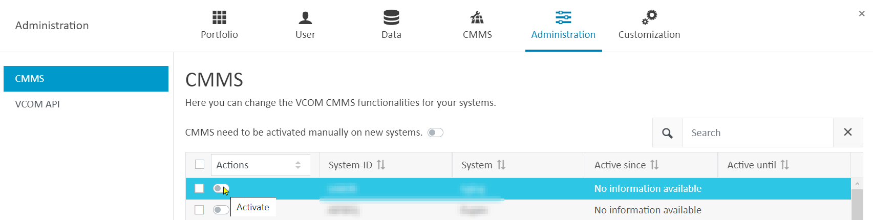 CMMS in Administration