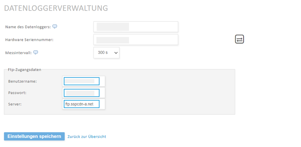 Configure Solar-Log in VCOM