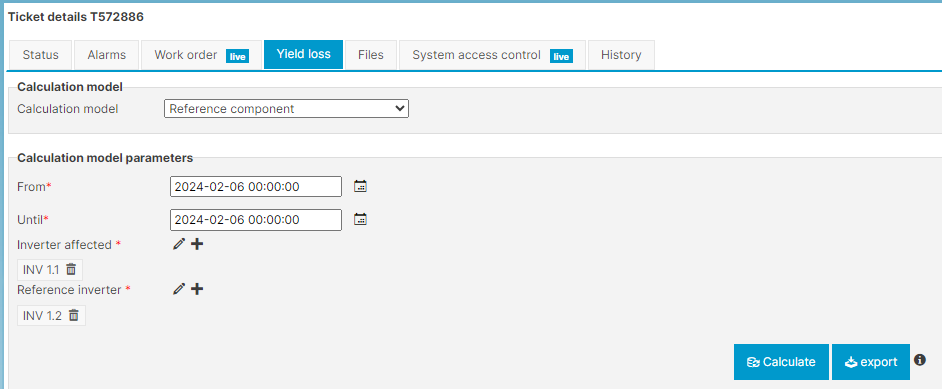 Reference component example