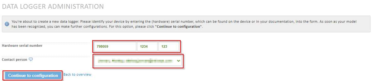 WEBlog configuration in VCOM