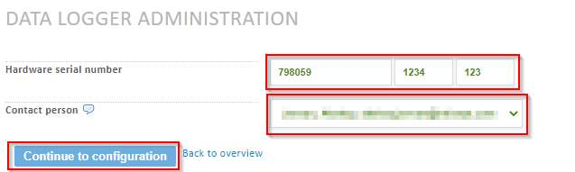 WEBlog configuration in VCOM