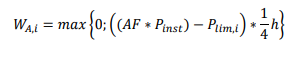 Flat-rate billing formula