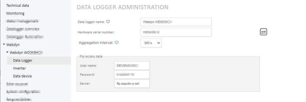 Configure Webdyn in VCOM